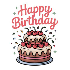 happy birthday cake