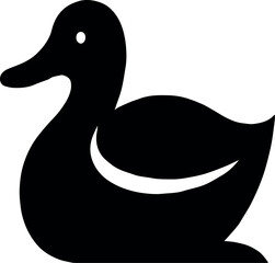 Abstract geometric shapes and lines in a bold silhouette design