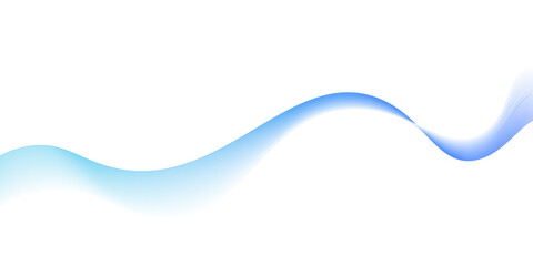 blue wave gradient background minimalist looks simple background, blue wave line. blending line background, Modern technology background. Vector illustration. Abstract blue wave lines pattern on white