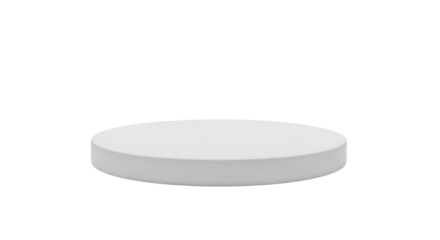 Minimalist White Product Display Stand with Black Backdrop for Presentation