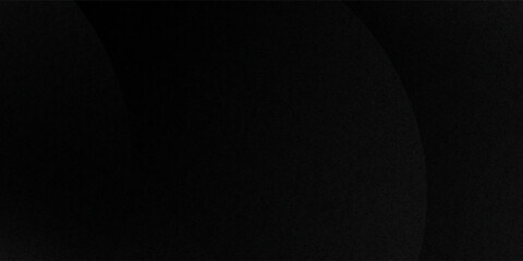 Grey abstract curved wavy lines on black background. Black background with line curve design. Blurred black silk fabric.