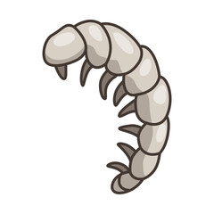 Dinosaurs skeletons parts underground. Fossils, bones of prehistoric reptiles and ammonites