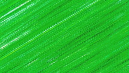 Fototapeta premium Vibrant Green Abstract Background with Diagonal Streaks of Light.