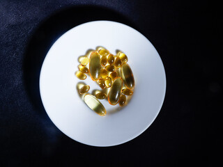 omega 3 fish oil capsules