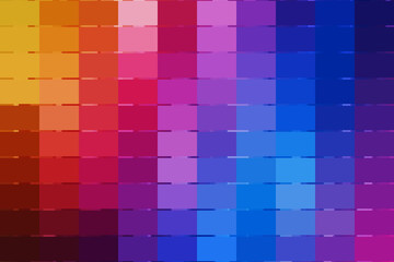 A vibrant spectrum of colors creates a captivating and dynamic visual experience, showcasing a harmonious blend of hues and tones