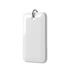 Fototapeta premium Blank white tag with string for labeling and branding