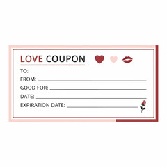 Love coupon 