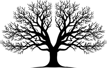 Tree silhouette, tree svg, tree clipart, tree bundle, tree vector, nature silhouette, forest silhouette, tree outline, tree cut file, nature svg, woodland svg, tree png, tree eps, tree dxf, tree ai, t