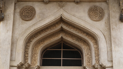India, Karnataka, Vijayapura, The Mughal Architectural Marvel Haft Gumbad or Haft Tomb, it Built in 15th Century  by Bahamani Dynasty of Vijayapura. © Raj