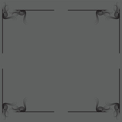 Elegant Ornate Corner Decorations for Frames and Borders