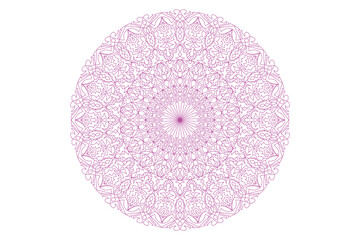 Mandala Design with Beautiful Work