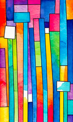 Bright abstract colorful pattern