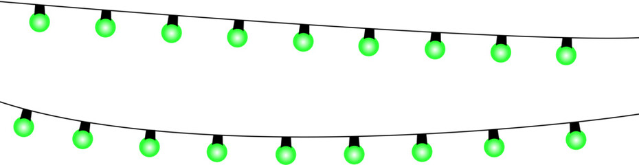 Decorative Red String Lights Garland Decoration Festive Atmosphere