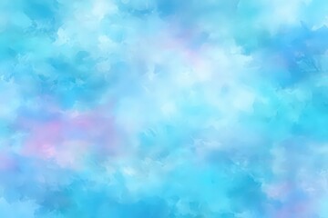 Abstract Watercolor Background of Blue and Pink Hues with Light and Shadow Effects