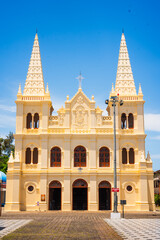 Image of Santa Cruz Cathedral Basilica in kochi Kerala India