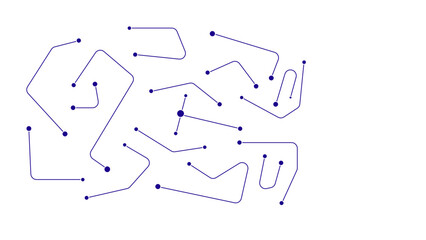 Abstract plexus technology futuristic network background 