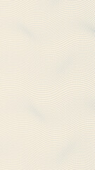 Abstract Dot Wave Pattern in Soft Cream with Light Blue Dots