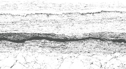 Abstract textured grunge background with dark gray and white cracked patterns vector