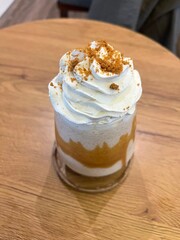 Crunchy biscuits drink