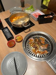 All you can eat: meat and vegetables