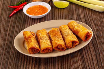 Vietnamese deep fried spring roll