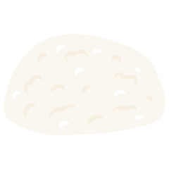 vector illustration of rice