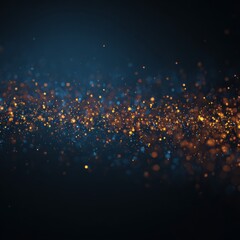 A Captivating Display of Glimmering Particles in Motion, Creating an Enchanting Atmosphere of Light and Color