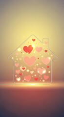 House of Hearts - A Symbol of Love and Home.