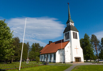Holy Cross Church in Kuusamo, Finland