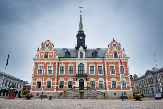 City Hall in Söderhamn, Sweden - Powered by Adobe