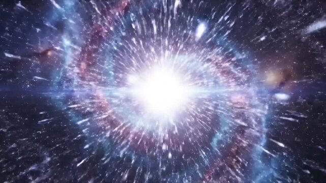 Hypnotic patterns of glowing particles and shimmering stardust creating a sense of anticipation and impending energetic release. Anticipatory Visuals