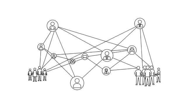 Conjunto de iconos de redes.
 Contiene redes, conexiones, relaciones, networking en l&iacute;nea, comunidad, eventos, redes sociales y m&aacute;s.
 Colecci&oacute;n de iconos de esquema.
 Trazo editable.
 Ilustraci&oacute;n vect