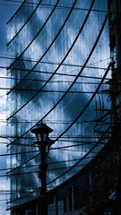 東京六本木5丁目の街の風景