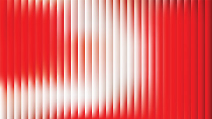 red and white gradient abstract background with ribbed glass effect. Futuristic fractal glass background with soft wave and glow. Perfect for tech branding, poster, product presentation, ad designs