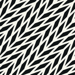 Vector seamless pattern. Modern stylish texture. Repeating geometric background with bold zigzag. Classic simple chevron.	