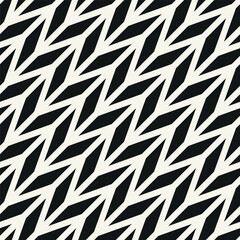 Vector seamless pattern. Modern stylish texture. Repeating geometric background with bold zigzag. Classic simple chevron.	