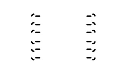 Abstract technology icon motion graphic of a circuit board or microchip element for data processing. - Powered by Adobe