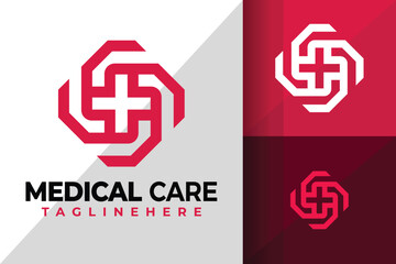 Medical Health Care Logo Logos Design Element Stock Vector Illustration