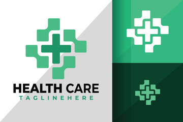 Health Care Medical Logo Logos Design Element Stock Vector Illustration