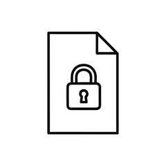 Document Icon Vector illustration	
