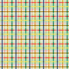 Colorful Threads Weave Seamless Repeat