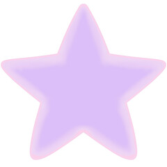 Pastel Star &ndash; Lavender Glow