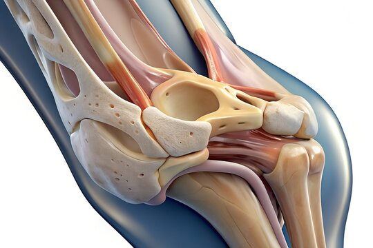 3d rendered illustration of a human anatomy