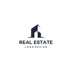 Real estate logo modern design template. Suitable for business building, construction.