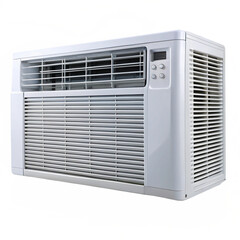 White window air conditioner unit