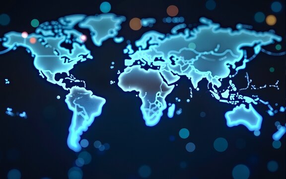 .Global business structure of networking. Analysis and data exchange customer connection, HR recruitment and global outsourcing, Customer service, Teamwork, Strategy, Technology and social network