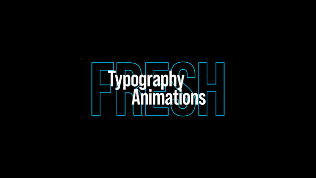 Typography Three Lines 6
