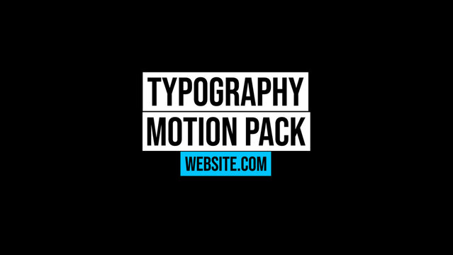 Typography Three Lines 15