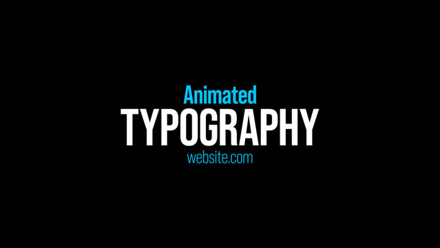 Typography Three Lines 20