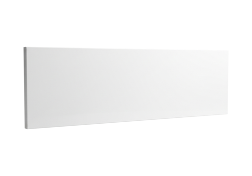 Smooth, pristine, and blank rectangular surface of a bamboo chopping board, suitable for kitchen food preparation, stylish serving, or as a natural decorative accent